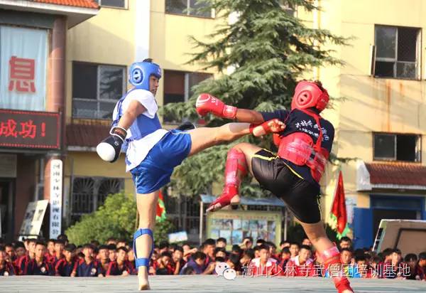 武术学校第二季度武术考核——散打考核